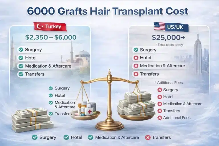 6000-Grafts-Hair-Transplant-Cost-In-Turkey-Vs-United-States-768X512 6000 Grafts Hair Transplant Turkey – Cost – Before And After Hair Restoration Excellence You Can Trust
