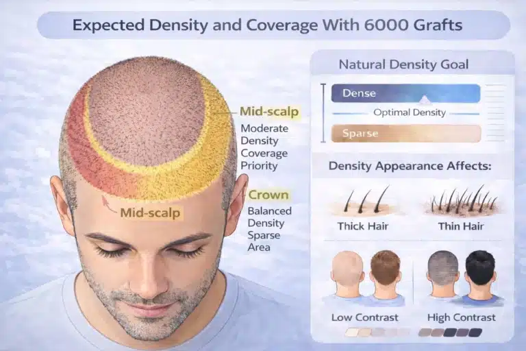 Expected-Density-And-Coverage-With-6000-Grafts-768X512 6000 Grafts Hair Transplant Turkey – Cost – Before And After Hair Restoration Excellence You Can Trust