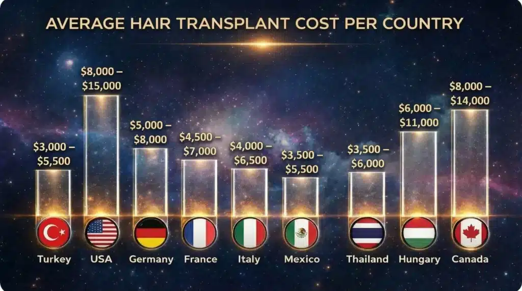 Hair Transplant Cost In Turkey