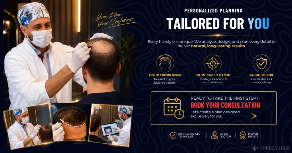 best hair transplant center, best hair transplant clinic turkey, turkey hair transplant consultation, FUE DHI hair transplant turkey, natural hair transplant results turkey.